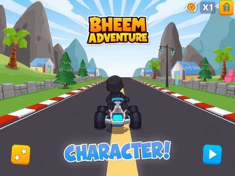 Bheem Kart Adventure Racing Track